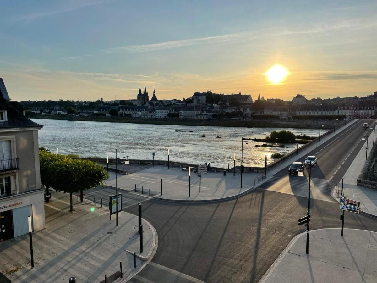 Le Wilson - Vue Imprenable Sur La Loire Et Le Chateau De Blois Exterior photo
