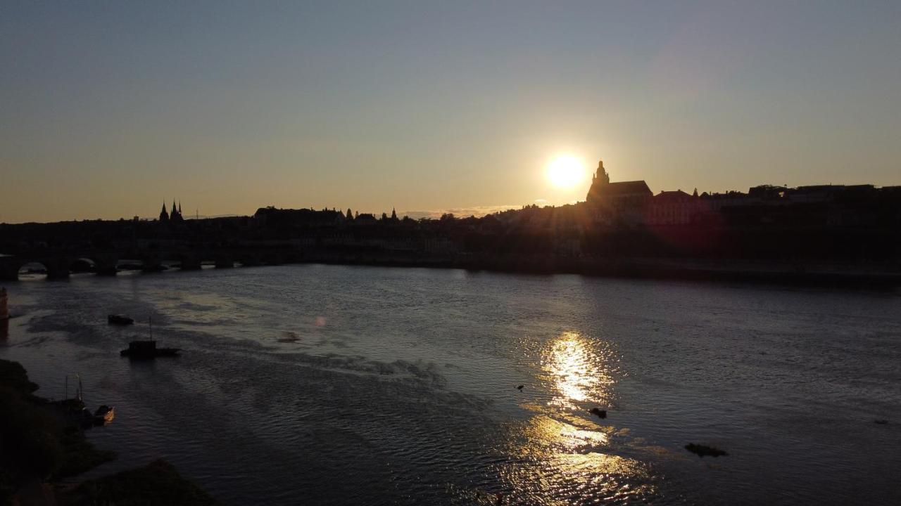 Le Wilson - Vue Imprenable Sur La Loire Et Le Chateau De Blois Exterior photo